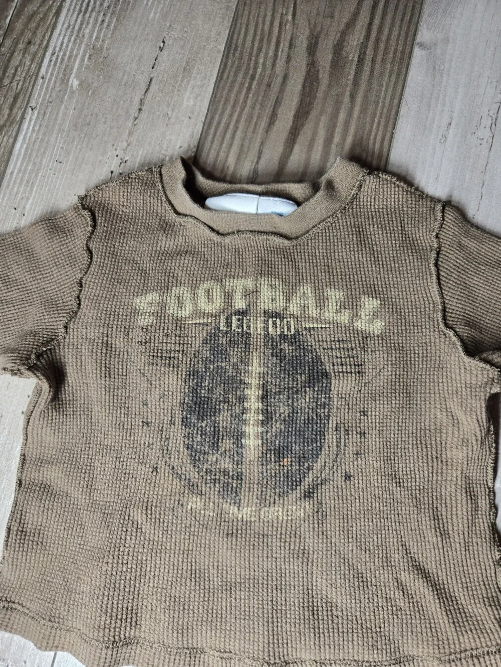 Amy Coe & Old Navy Boys Long‑Sleeve Football Tops 2‑Pack – 18m/18–24m